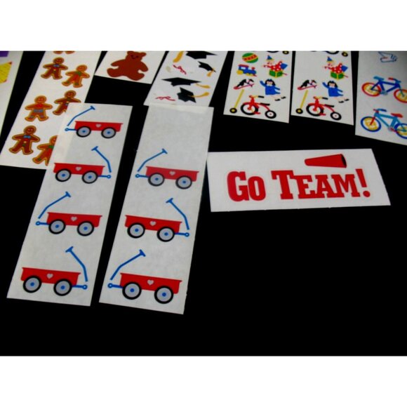 Mrs. Grossman Lot Stickers, 22 modules, 6 partial,1 CM Studio, School&Play bikes - Picture 4 of 5
